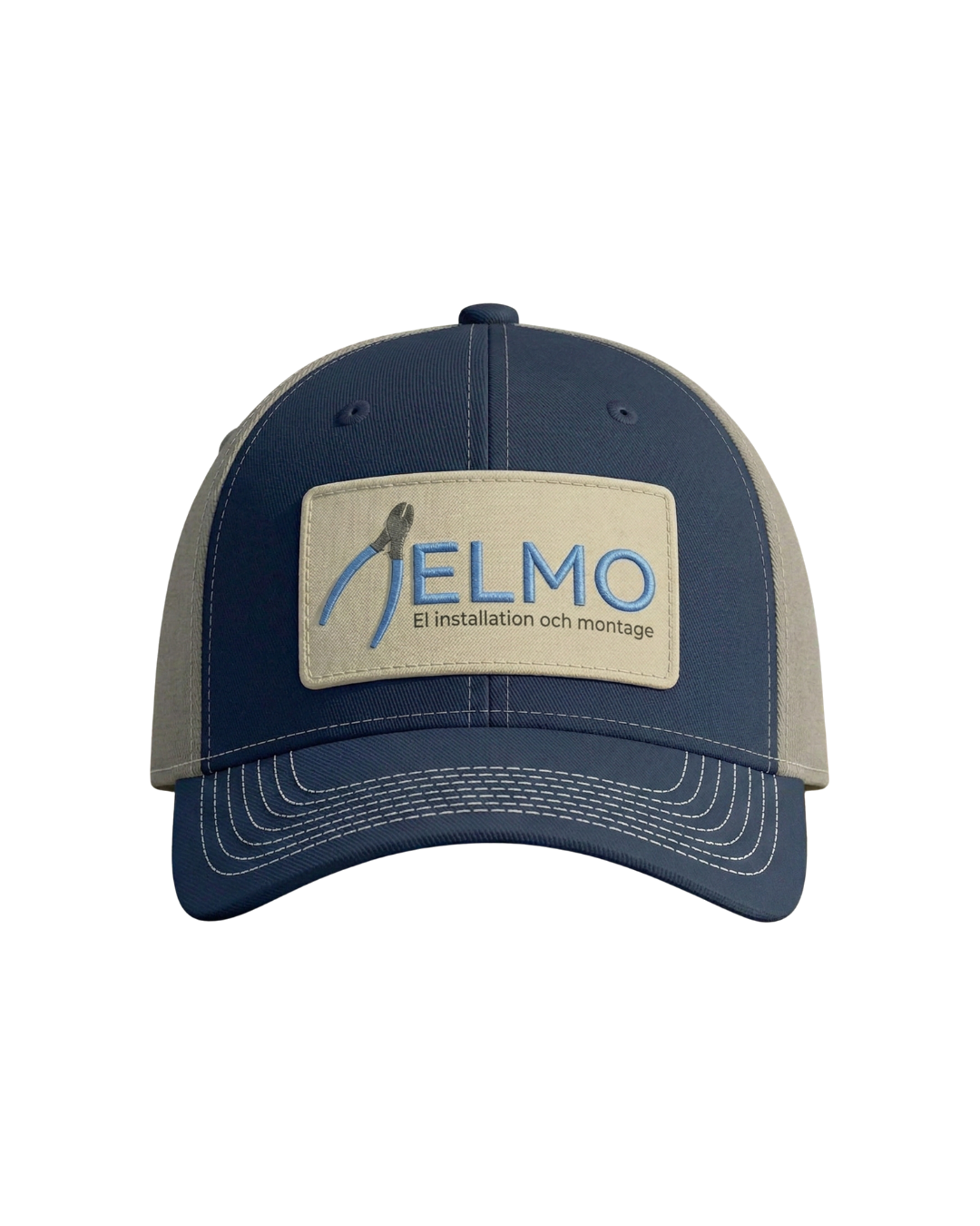 ELMO cap — woven front patch