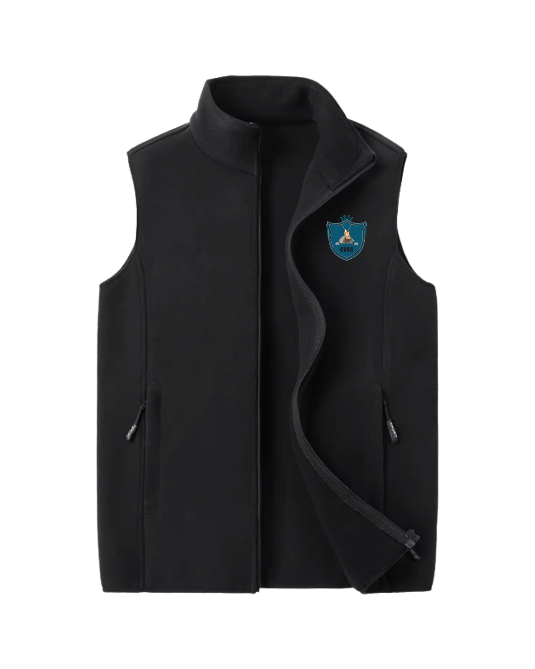 GVGS vest — embroidered chest crest