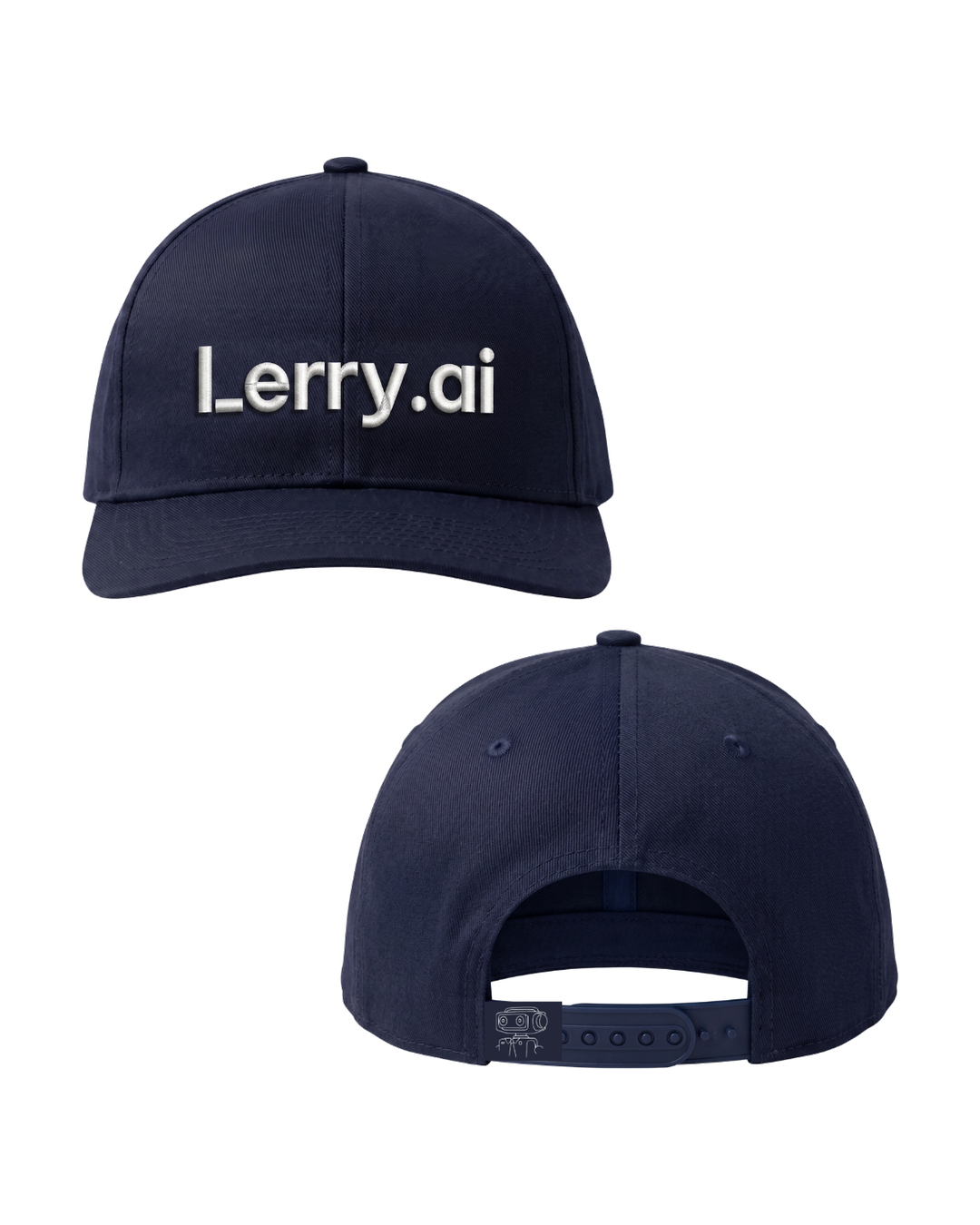 Lerry.ai cap — front and back embroidery
